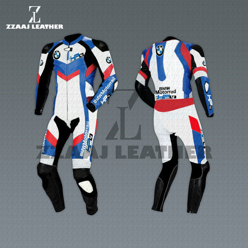 BMW Motorrad HP4 Racing Suit – MotoGP Leather Suit by ZZAAJ Leather
