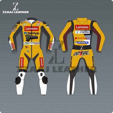 Ducati Red/Black One Piece Motorbike Leather Racing Suit