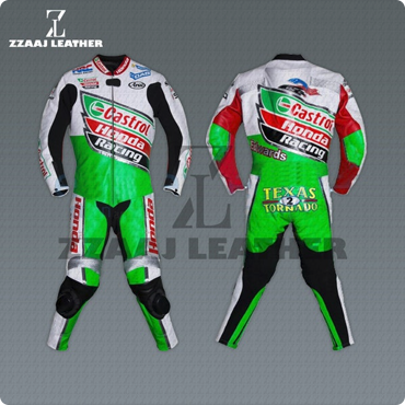 Ducati Red/Black One Piece Motorbike Leather Racing Suit